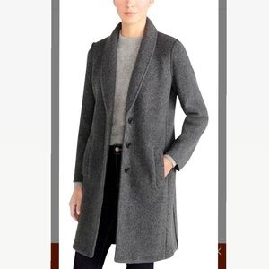 J.Crew Boiled Wool Topcoat